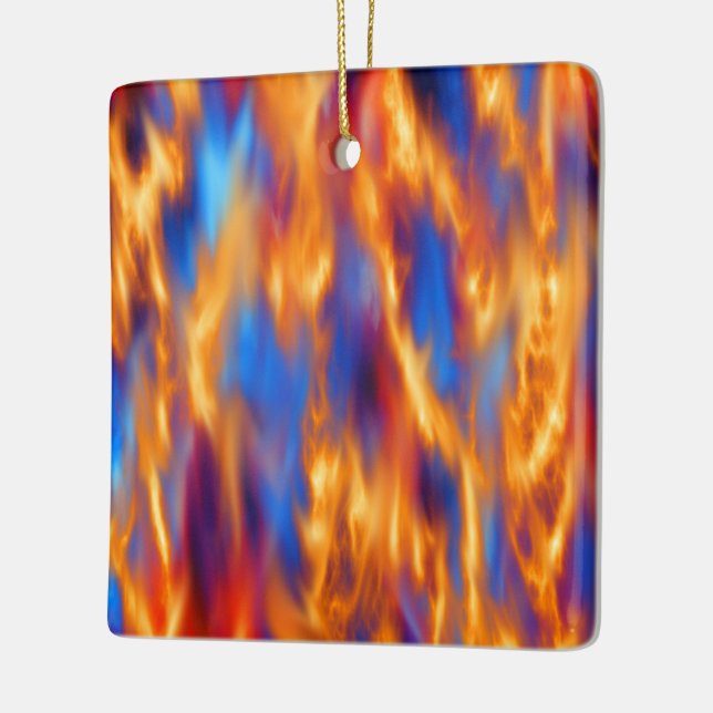 Torched av Kenneth Yoncich Julgransprydnad Keramik (Vänster)