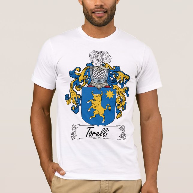Torelli familjvapensköld t-shirt (Framsida)