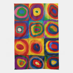 Torg med cirklar, Abstrakt, Wassily Kandinsky Kökshandduk