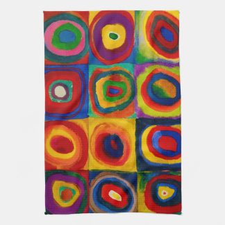 Torg med cirklar, Abstrakt, Wassily Kandinsky Kökshandduk