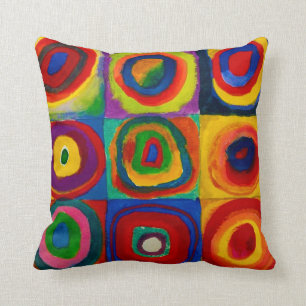 Torg med cirklar, Abstrakt, Wassily Kandinsky Kudde
