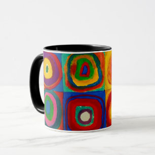 Torg med cirklar, Abstrakt, Wassily Kandinsky Mugg