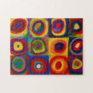 Torg med cirklar, Abstrakt, Wassily Kandinsky Pussel