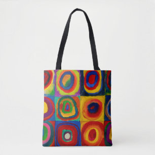 Torg med cirklar, Abstrakt, Wassily Kandinsky Tygkasse
