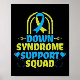 Torgfliksmenyfliksområdet Trisomy 21 Down Syndrome Poster