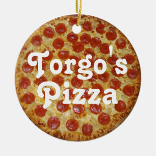 Torgos Pizza Julgransprydnad Keramik