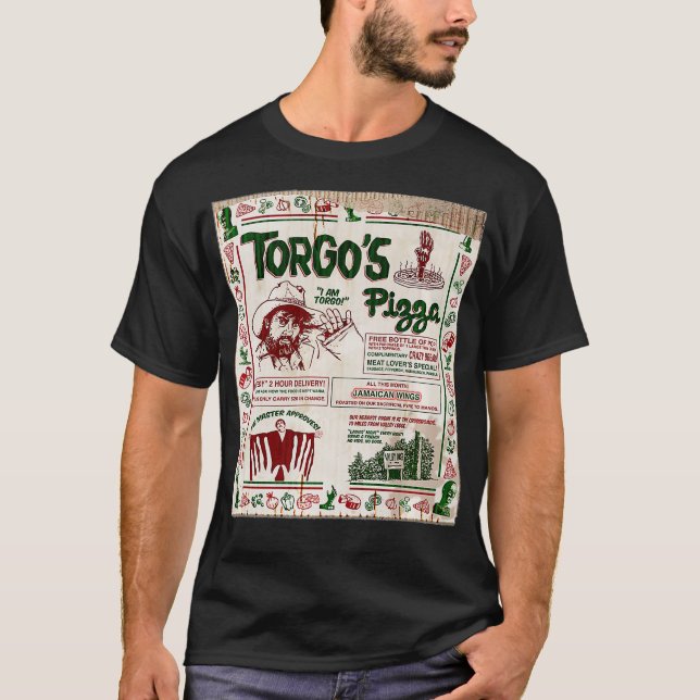 Torgos Pizza  T Shirt (Framsida)