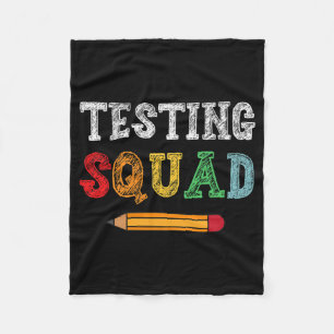 Torgrastumtestdag Lärare Student Funny Schoo Fleecefilt
