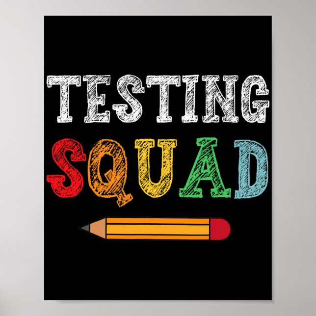 Torgrastumtestdag Lärare Student Funny Schoo Poster (Framsidan)