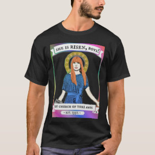 Tori Amos-kyrkans genomskinliga bakgrund T Shirt