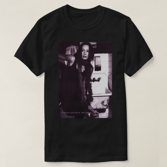 Tori Amos till Venus och back Album Promo Art Cove T Shirt (Design framsida)