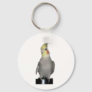 Tori den majestätiska cockatiel nyckelring