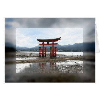 Torii arch 1 hälsningskort