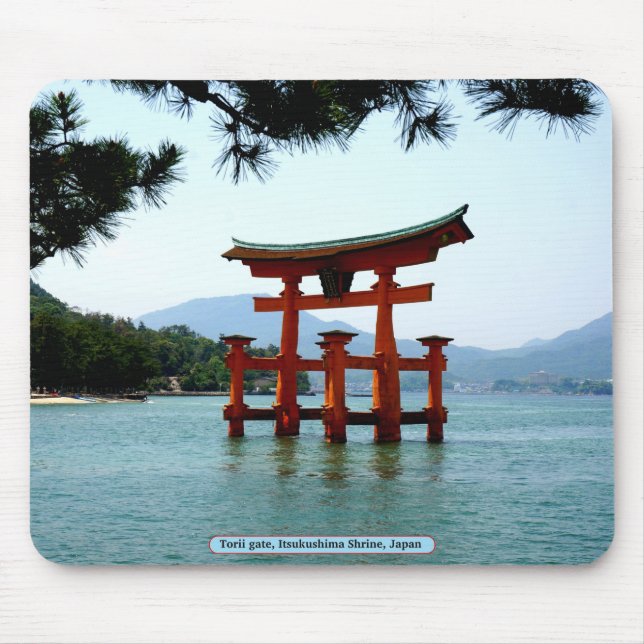 Torii grind, Itsukushima Shrine, Japan Musmatta (Framsidan)