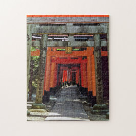 Torii grind - Kyoto, Japan, Asien Pussel