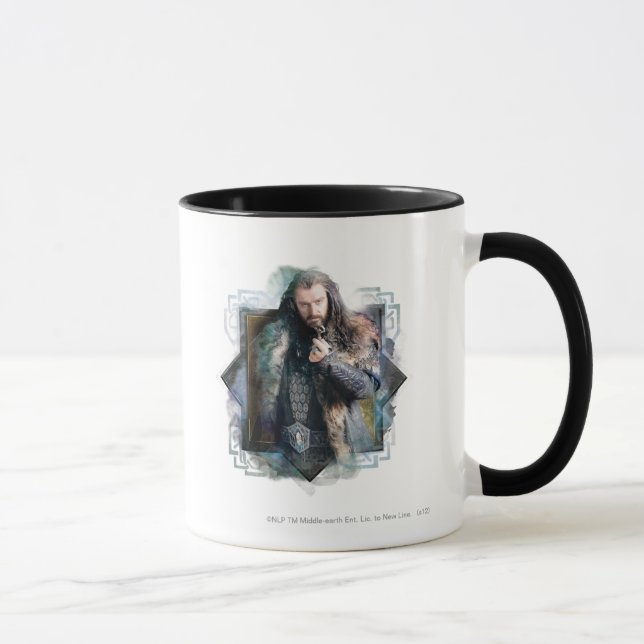 TORIN OAKENSHIELD™-teckengrafik Mugg (Höger)