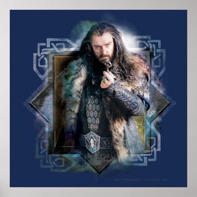 TORIN OAKENSHIELD™-teckengrafik Poster (Framsidan)
