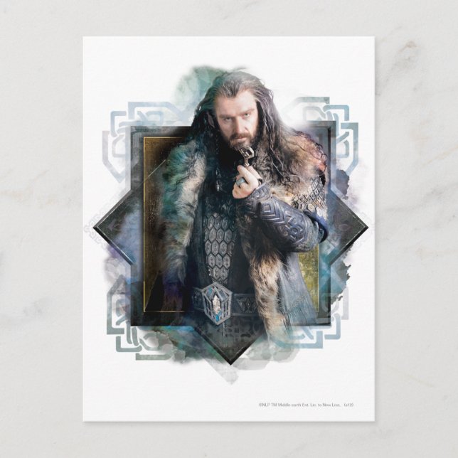 TORIN OAKENSHIELD™-teckengrafik Vykort (Framsida)