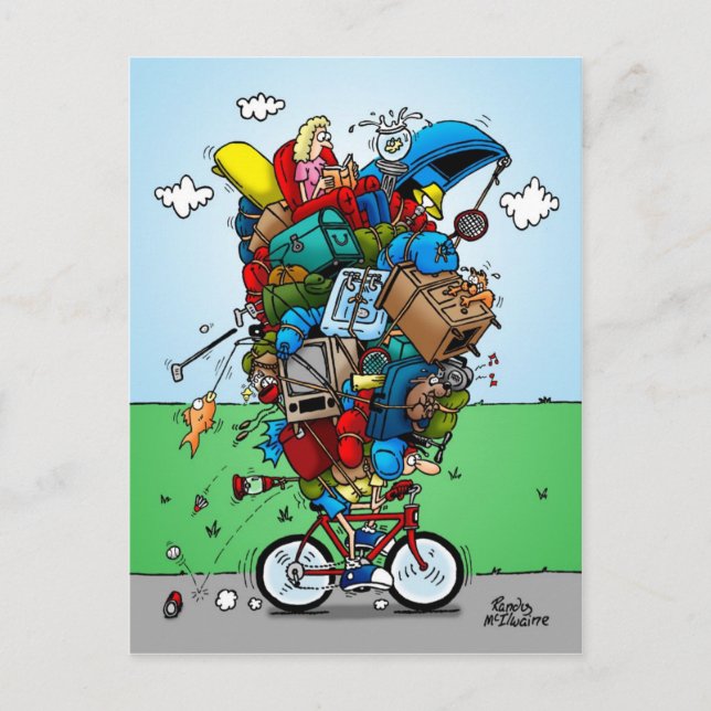 Toring Bike Postcard Vykort (Framsida)