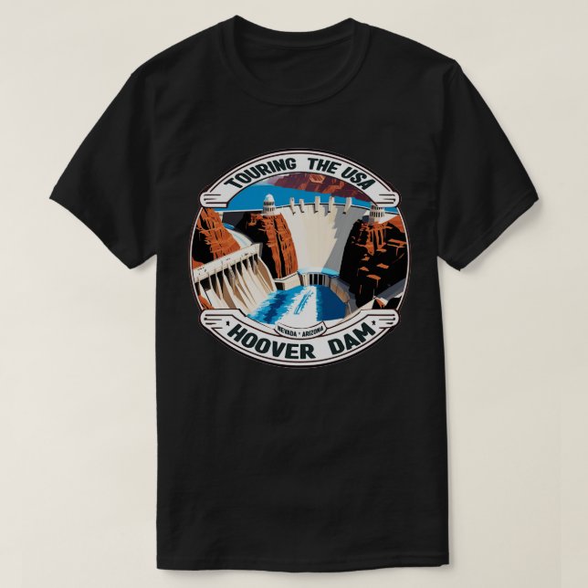Toring USA Hoover Dam TShirt 1 T Shirt (Design framsida)