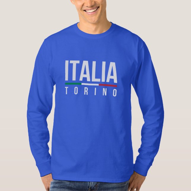 Torino Italien Tee Shirt (Framsida)