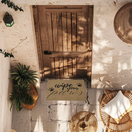 Torka av ditt Tassar-fina pettypografi Brun pawpri