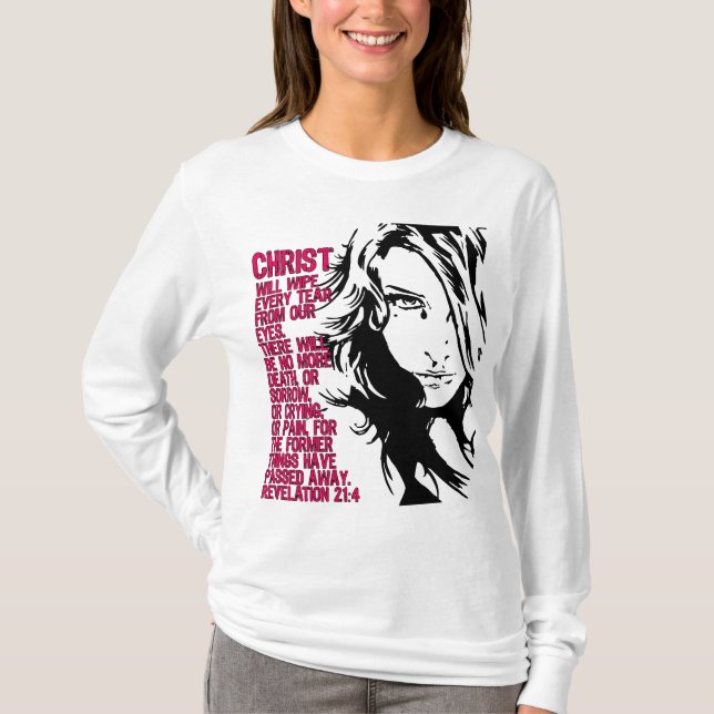 Torka bort varje reva tee shirt (Framsida)