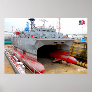 TORKA DOCK! - US Naval Vessels Poster