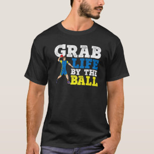 Torka livet vid Boll Dodgeball Anka Dip Dodg T Shirt