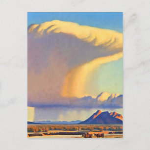 “Torka och skyfall” av Maynard Dixon Vykort