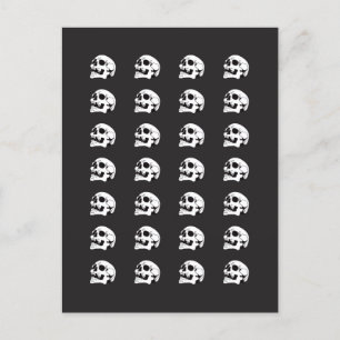 Torka som Bone Mönster I-vykort Vykort