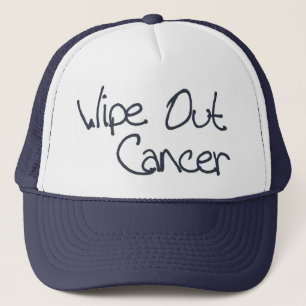 Torka ut cancerhatten truckerkeps