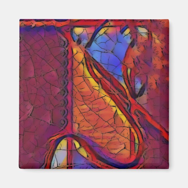 Torkad jord magnet (Framsidan)