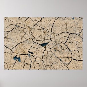 Torkad jord poster
