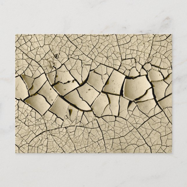 Torkad Lera Vykort (Framsida)