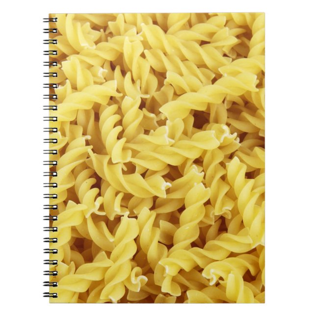 Torkad pasta (italiensk mat) anteckningsbok (Framsidan)