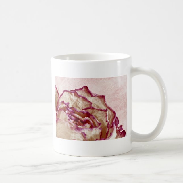 Torkad Rosa ros Kaffemugg (Höger)