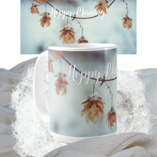 Torkad Skutt Garland i vinterbotten Kaffemugg