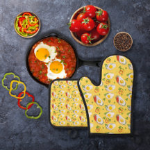 Torkade ägg med ringpaprika, gult