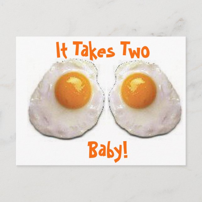 Torkade ägg vykort (Framsida)