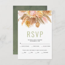 Torkade handflatan löv pampas grässage grönt bröll