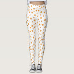 Torkade kycklingar och våfflar Mönster Leggings<br><div class="desc">Mönster med vattenfärg inspirerade till exempel på våfflor,  frigjord kyckling ben och kyckling vingar.</div>