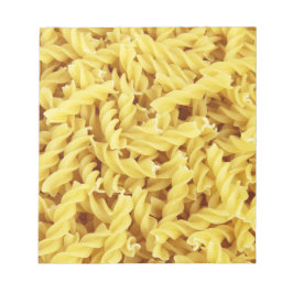 Torkade pastaprodukter (italienska livsmedel) anteckningsblock
