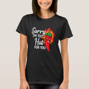 Torkade röda chilipeppar Carolina Reaper Kryddstar T Shirt