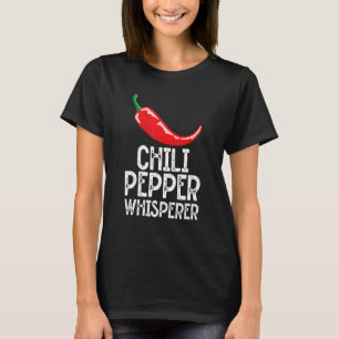 Torkade röda chilipeppar Carolina Reaper Kryddstar T Shirt