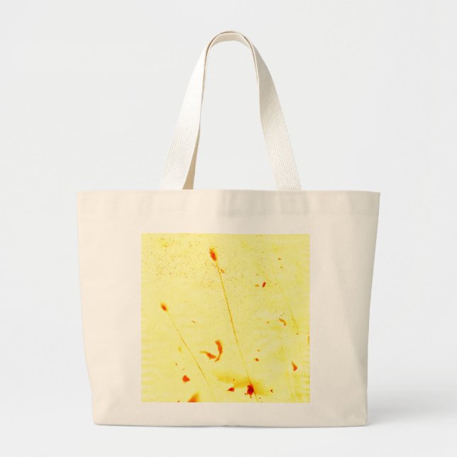 Torkade vallmostjälkar och frön, Matkasse för sola Jumbo Tygkasse (Framsidan)