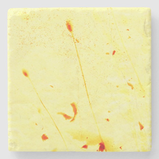 Torkade vallmostjälkar underlägg för avtryck (Framsidan)