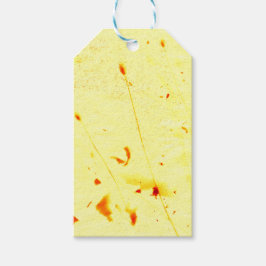 Torkade vallmostjälkar - vykort för avtryck presentetikett