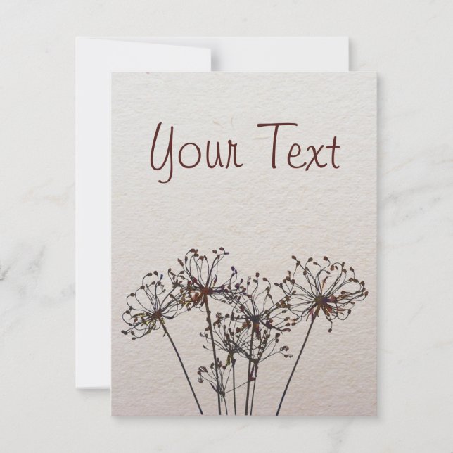 Torkade vattenfärgsblommor (Framsida)