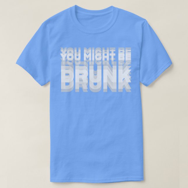 TORKANDE HUMOR KAN DU VARA DRYCKER T SHIRT (Design framsida)